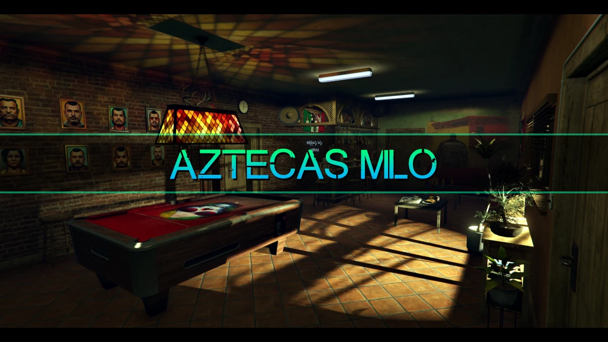 Aztecas MLO – Fully Open Source | Premium FiveM Gang Hideout MLO